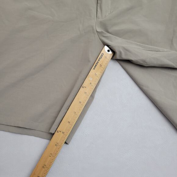 Johnnie-O Prep-Formance Shorts 34 Stone Flat Front Stretch Golf Casual Mens - Picture 7 of 9